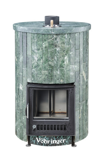 Печь банная Уют Паровая ПФ 25м3 в ламели змеевик наборный