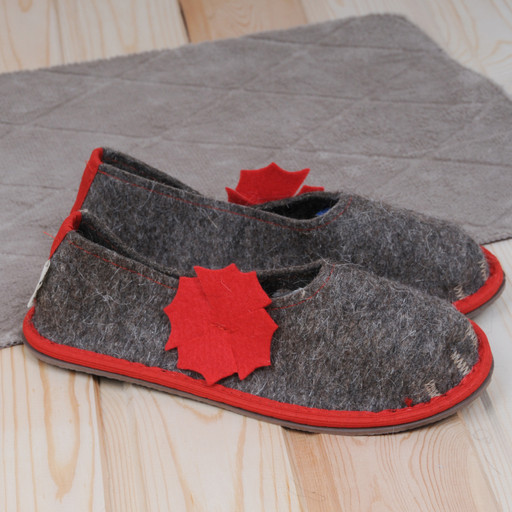 Тапочки-балетки "Мак" жен.