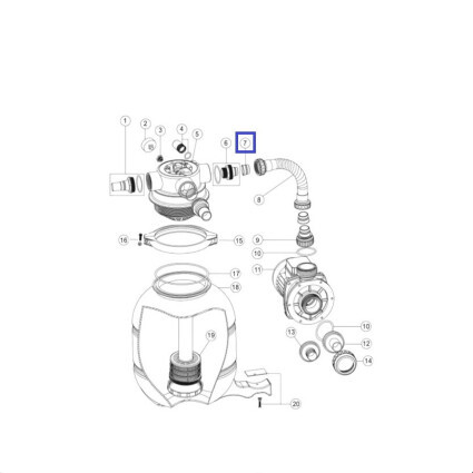Втулка для шланга Aquaviva FSP (2011026)