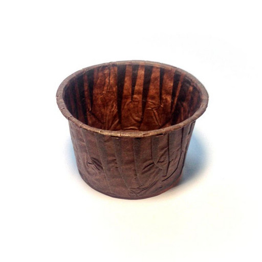 Капсулы для кексов Коричневые усиленные