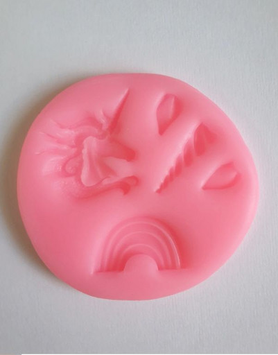 Молд единорог радуга