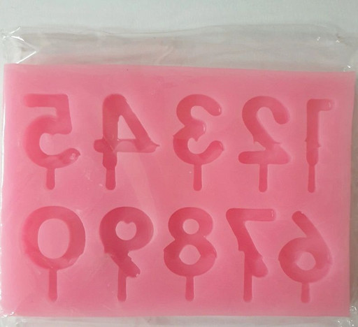 Молд цифры 3