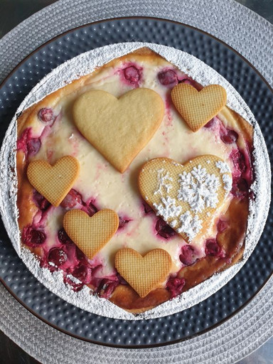 Сметанник с вишней