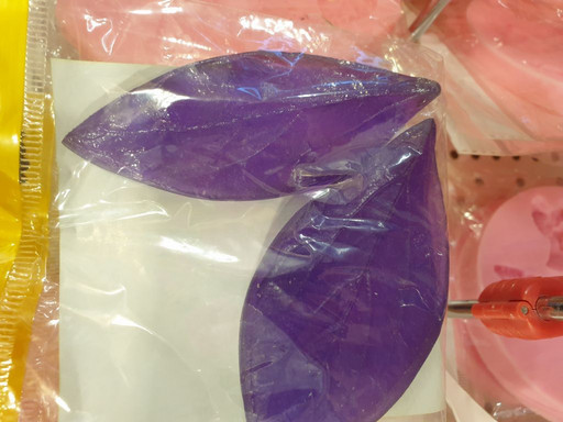 Молд  листья пиона