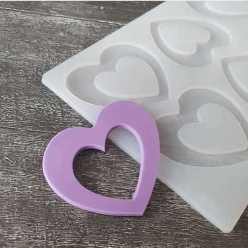 Силиконовый молд Сердца