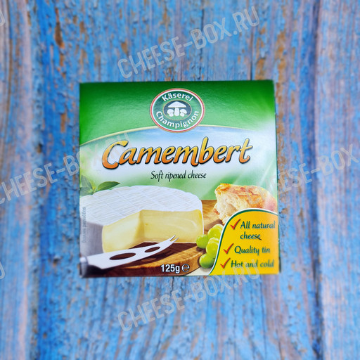 Мягкий Сыр Камамбер с шампиньонами (Camembert Kaserei Champignon) 125 гр.