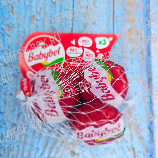 Мягкий сыр Бейбибел Оригинальный мини сетка 3*20 (Original Mini Cheeses Babybel) 60гр