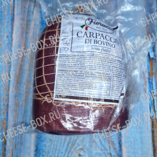 Карпаччо из говядины (Carpaccio di bovino fioruca)