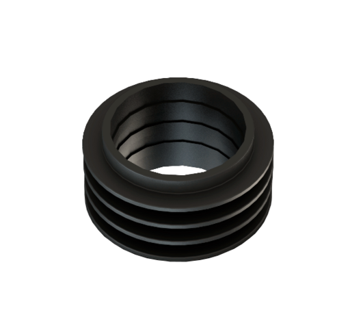 Уплотнитель шахта-колба, без юбки