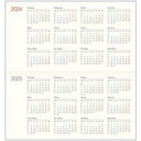 Еженедельники датированные