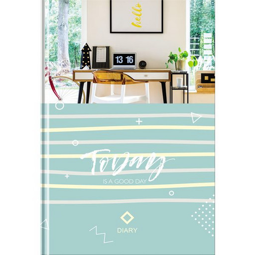 Ежедневник недатированный, А5, 160 л., 60 г/м2, 7БЦ, матов. лам., выб. лак, BG Office&Nature