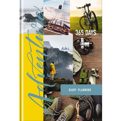 Ежедневник недатированный, А5, 176 л., BG Adventure, 7БЦ, лам. глянцевая, б/блок