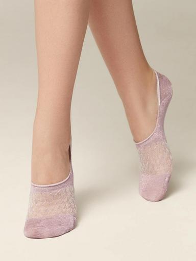 CONTE CLASSIC Подследники женские из вискозы с люрексом