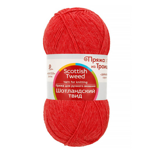 Пряжа из Троицка "Шотландский твид" 100% шерсть 10 шт. х 100 г 360 м