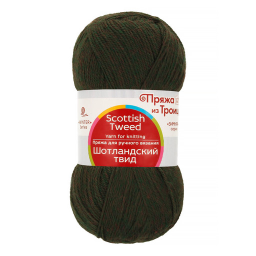 Пряжа из Троицка "Шотландский твид" 100% шерсть 10 шт. х 100 г 360 м