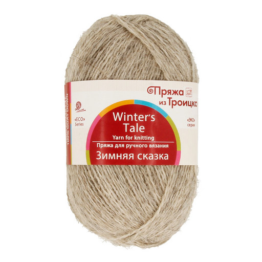 Пряжа из Троицка "Зимняя сказка" 100% козий пух 10 шт. х 50 г 300 м