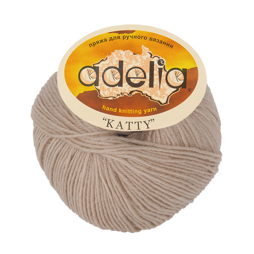 Пряжа ADELIA "KATTY" 100% шерсть 10 шт. х 50 г 150 м ± 10 м