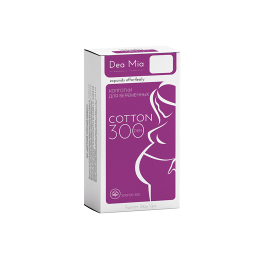 Dea Mia Колготки женские MOTHER COMFORT COTTON 300 (для беременных)170,106-114/XL-XXL