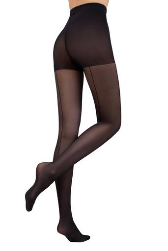 CONTE LINE SLIM Колготки женские с имитацией шва и утягивающими шортиками2