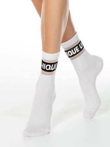 CONTE ACTIVE Удлиненные носки с полосками из прозрачной сетки