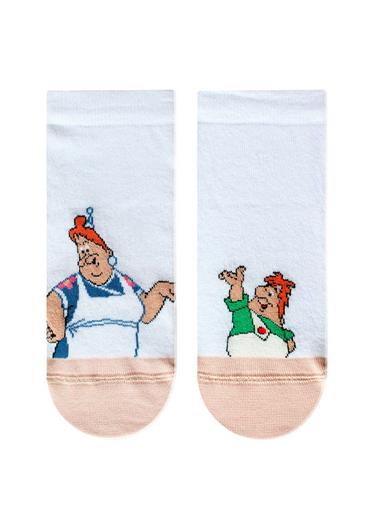 БРЕСТСКИЕ НОСКИ ЖЕНСКИЕ 1162 СМФ "Малыш и Карлсон" (укороченные)