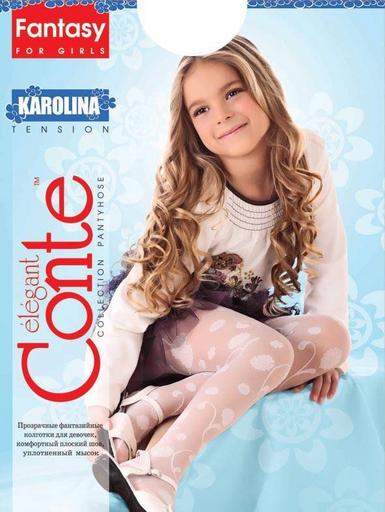 CONTE KAROLINA Колготки детские нарядные140-146