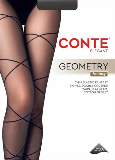 CONTE GEOMETRY Колготки женские3