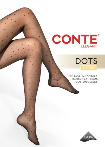 CONTE DOTS Колготки женские в горошек5