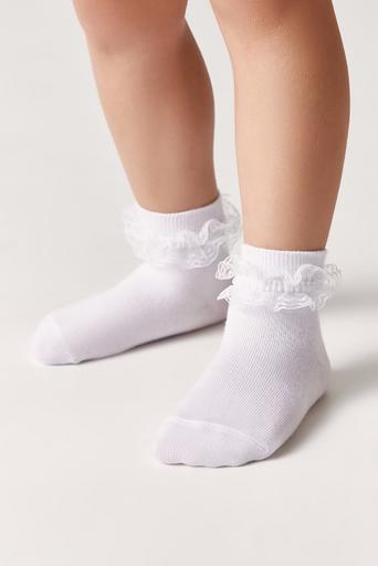 Conte-kids TIP-TOP Хлопковые носки с кружевной лентой детские10
