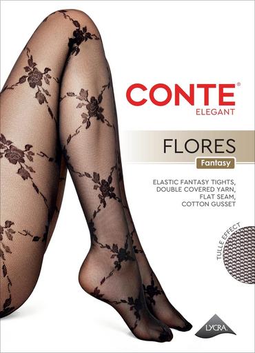 CONTE FLORES Колготки женские3