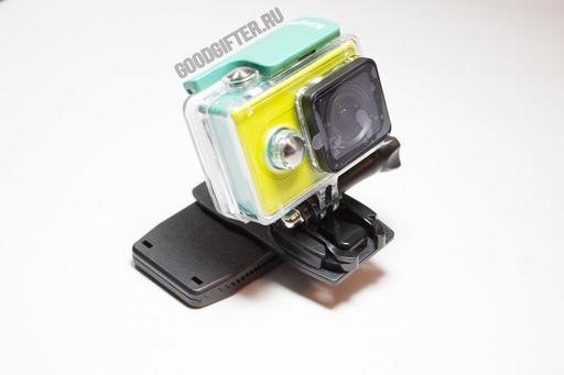 Поворотный зажим для камеры Xiaomi Yi. Модель B