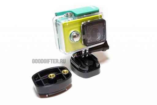 Плоский переходник Xiaomi Yi под защелку для монопода