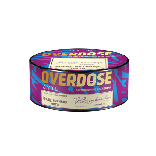 (M) Overdose 25гр. Kvazar Yuzu (Юдзу, Ветивер, Мята)