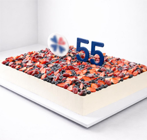 Тортт "Ягодный юбилей"