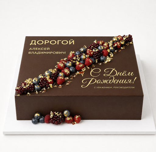 Торт "Золотая линия"