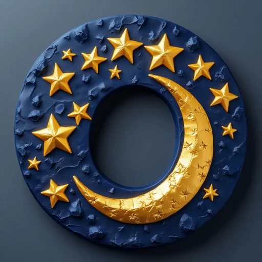 Торт-буква "О"