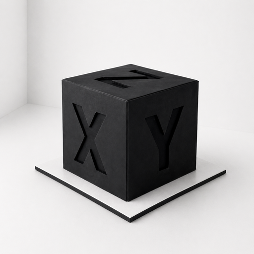 Торт "Чёрный куб"