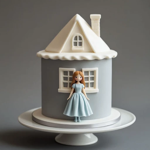 Домик с мансардой