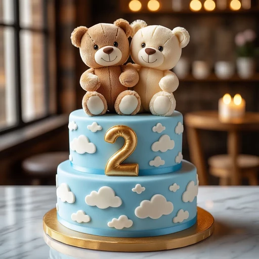 Два весёлых мишки