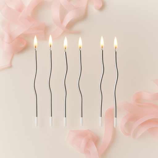 Свечи "silver candels"