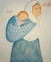 Несущая в платке