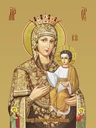 Самонаписавшаяся Божья Матерь