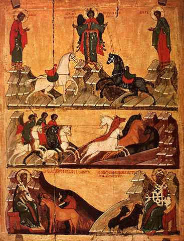 Флор и Лавр, 15x20 см, арт А3088