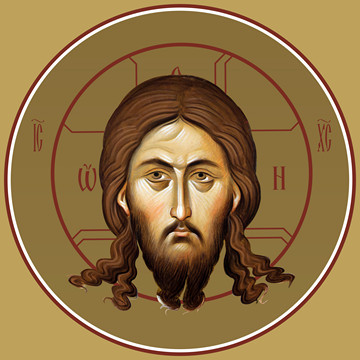 Господь Вседержитель (на Царские врата), 50x100 см, арт Ид23794