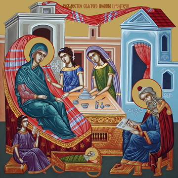Рождество Иоанна Предтечи, 15x20 см, арт Ид5216