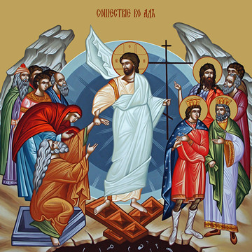 Сошествие в ад, 50x100 см, арт Ид24478