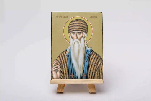 Павел Фивейский, преподобный, 15x20 см, арт Ид4149