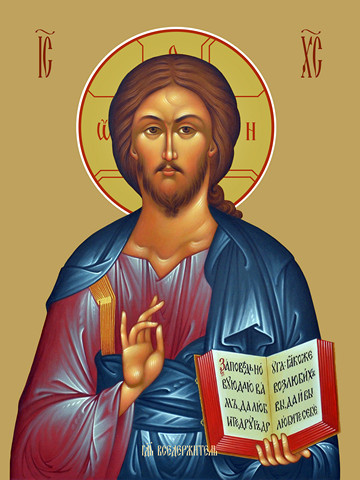 Господь Вседержитель, 50x100 см, арт Ид22626