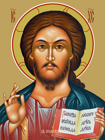 Господь Вседержитель, 50x100 см, арт Ид22628