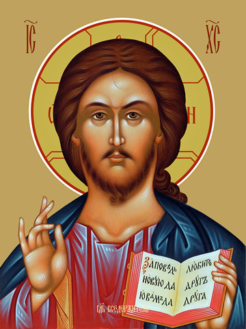 Господь Вседержитель, 50x100 см, арт Ид22640